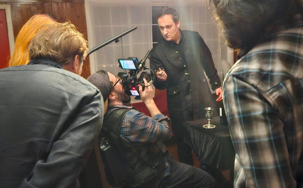 James Pratt as Tepes in horror film Texas Nightmare