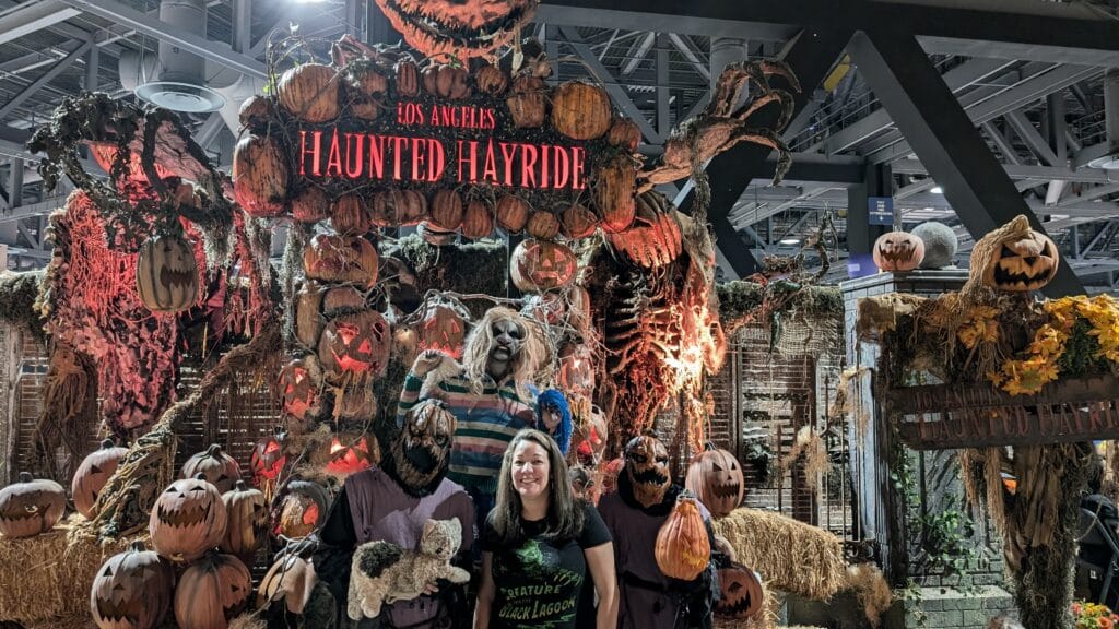 L.A. Haunted Hayride Display